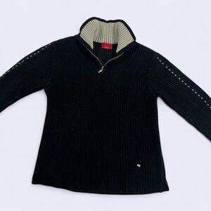 Vintage Boren Men's Black Sweatshirt size XL